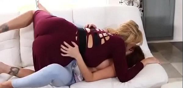  Sexy milf Julia Ann having fun with busty lesbian